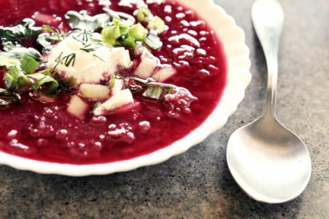 Chilled Summer Borscht