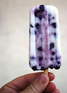 Berry Yogurt Ice Pops