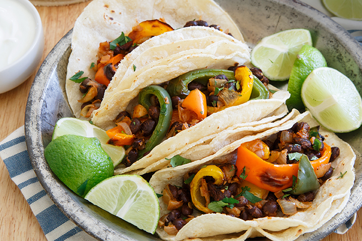 Charred Pepper Tacos