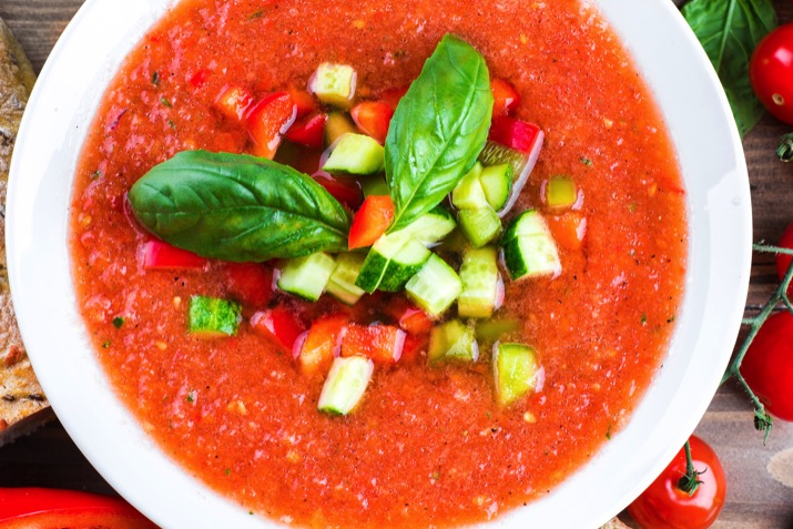 Heirloom Tomato Gazpacho