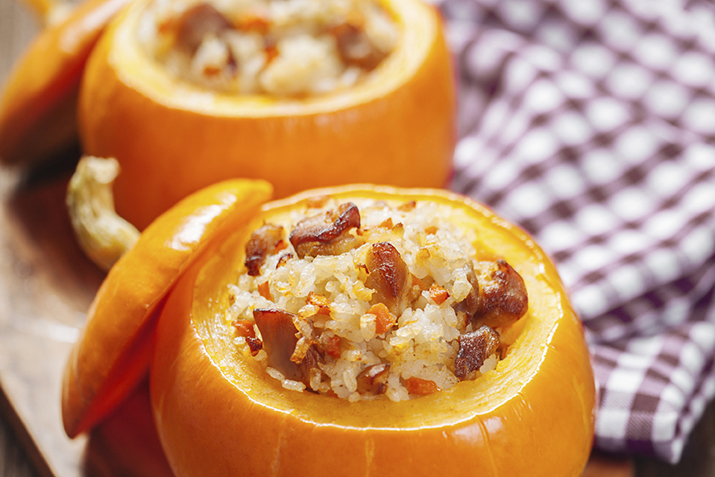 Savory Stuffed Pumpkin