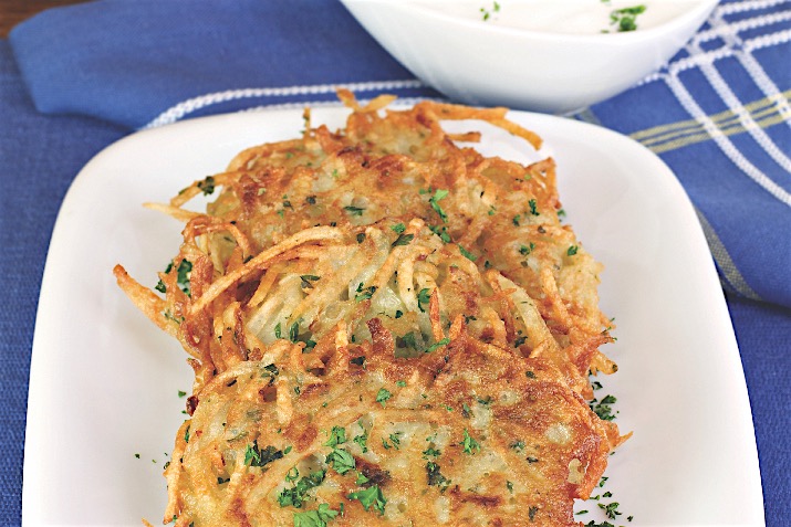 Sweet Potato and Parsnip Latkes