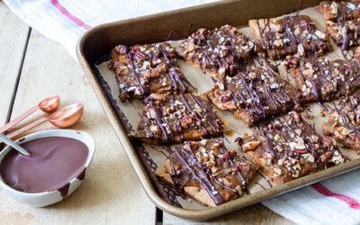 Salted Toffee Chocolate Bars