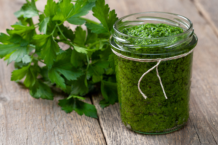 Spinach Parsley Pesto