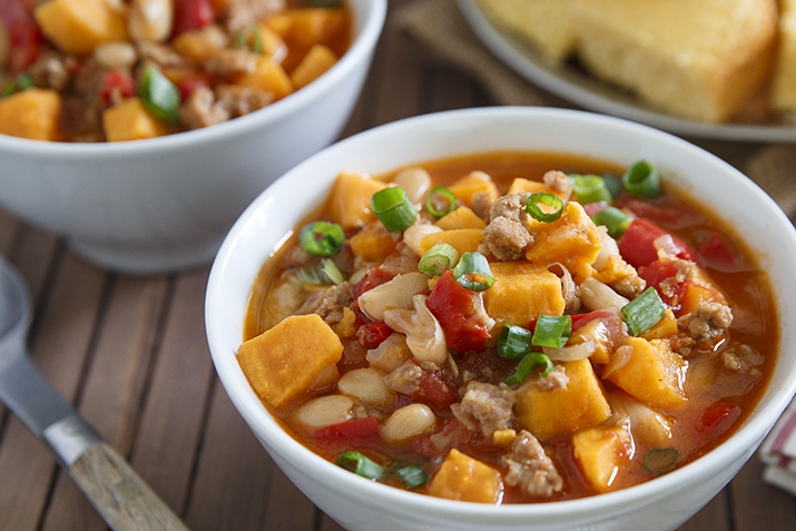 Turkey and Sweet Potato Chili