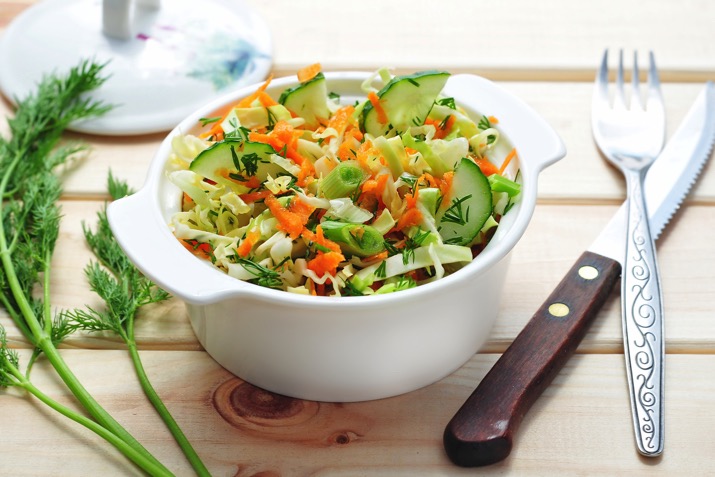 Cucumber and Fennel Slaw