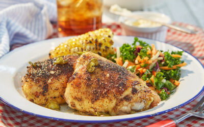 Peppery Honey-glazed Chicken