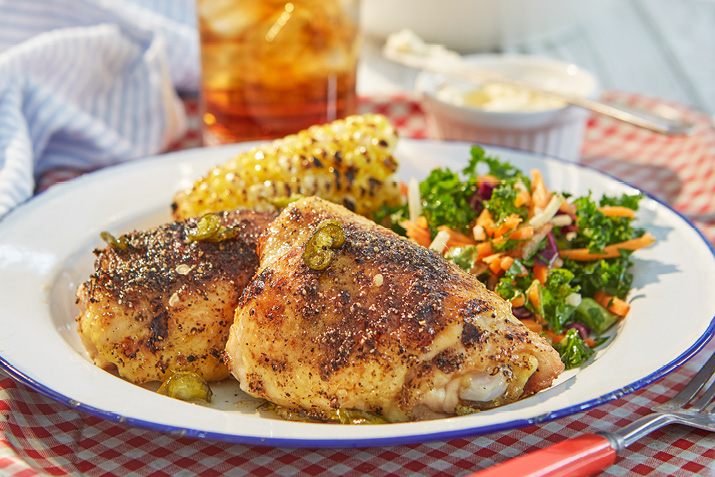 Peppery Honey-glazed Chicken