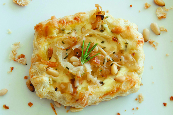 Caramelized Onion and Fennel Tarts