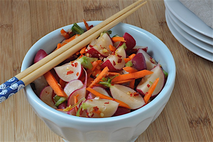 Spicy Radish and Carrot Ferment