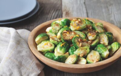 Orange-Glazed Brussels Sprouts
