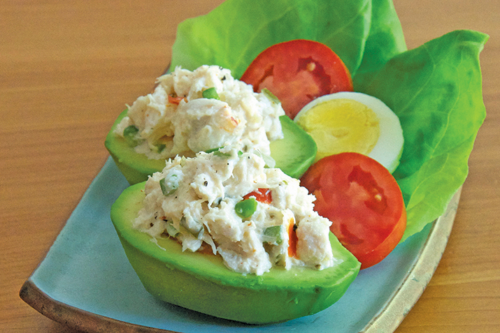 Avocado Crab Louie Salad