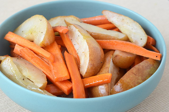 Roasted Pears and Carrots