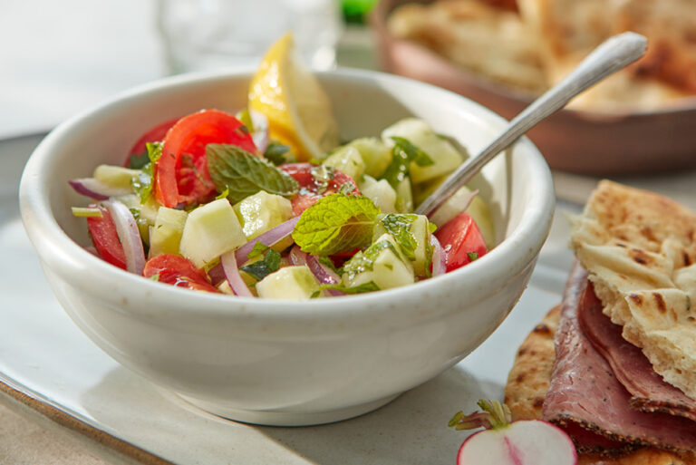 Cucumber, Tomato and Onion Salad