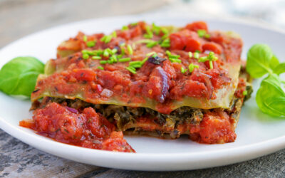 Tofu-Kale Lasagna