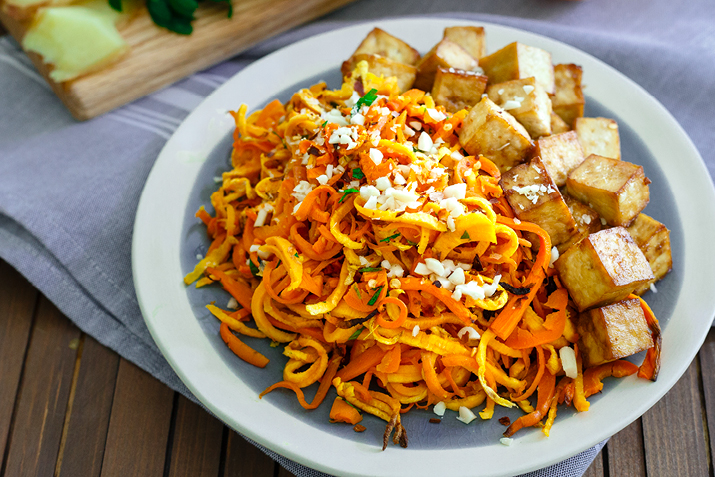 Orange-Ginger Carrot “Noodles”