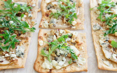 Pear and Blue Cheese Flatbread