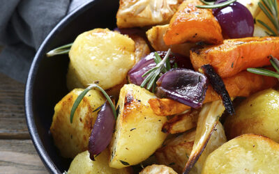 Roasted Carrots, Potatoes and Shallots