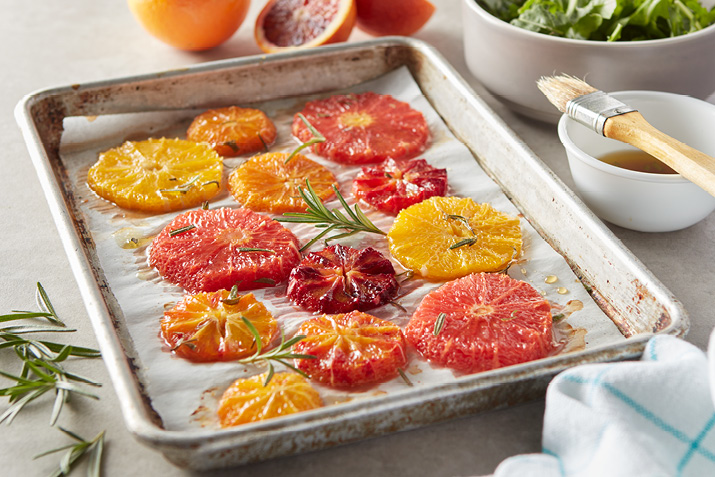 Honey-Roasted Citrus