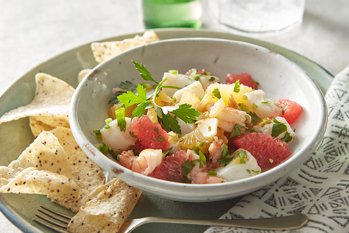 Grapefruit Ceviche