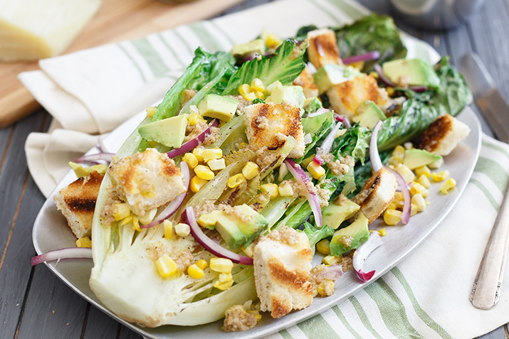 Grilled Romaine Salad