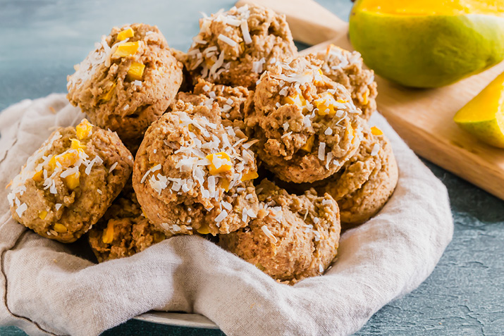 Coconut Mango Muffins