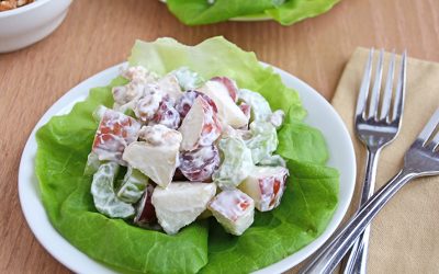 Waldorf Salad with Yogurt and Honey