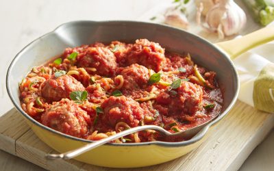 Turkey Meatballs with Zucchini Noodles
