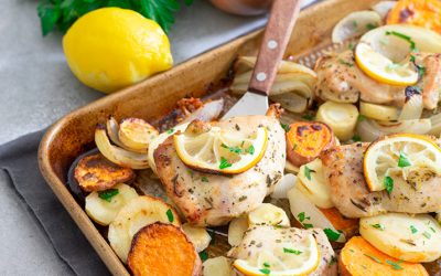 One Pan Lemon Chicken