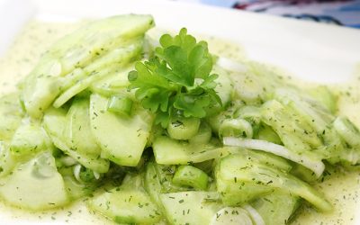 Sweet and Sour Cucumbers