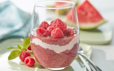 Watermelon Chia Parfait