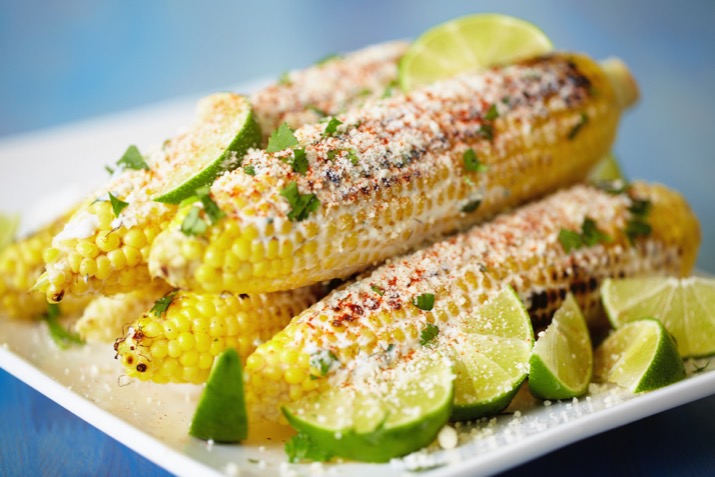Corn with Cilantro Cumin Butter